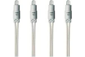 CLICLED YASTA 4pz spia led bianca 230V per interruttore luce di segnalazione ampolla C0015WHT