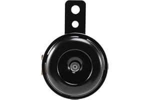 Sirxlevcy 6 V nero montaggio clacson elettrico per auto camion veicolo