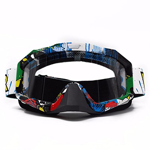 Preisvergleich Produktbild Schutzbrillen, Windschutzscheibe, Windschutzscheibe, Ritter Ausrüstung, Anti-Fog, Sand, staubdicht, PC-explosionssicheres Material (Farbe : B)
