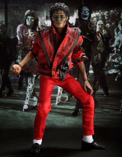 Michael Jackson Sideshow Collectibles Hot Toys 12 Inch Action Figure Thriller