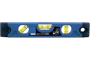 Draper 79579 Vattenpass med Magnetisk Undersida, Blå, 230 mm
