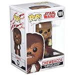 Funko Pop Chewbacca con Porg (Star Wars 195)