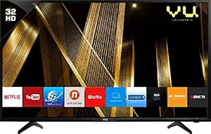 VU 80 cm (32 Inches) HD Ready Smart LED TV 32 OA (Black) (2019 Model)