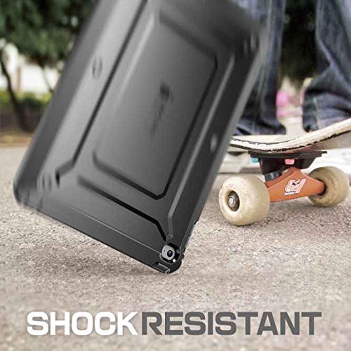 Apple iPad Mini 1 / iPad Mini 2 Hülle – SUPCASE [Beetle Defense Serie] Gehäuse mit integriertem Displayschutz und schlagfesten Rahmen (Schwarz) - 3