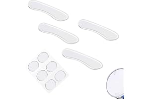 HETING-YQ 10 Pièces Tambour Amortisseur Gel Silicone Amortisseurs de Tambour Silencieux De Tambour en Silice pour Contrôle du Son de Batterie Transparent