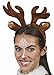 Produktbild Andrea Moden Haarreif zum Reh oder Rentier Kostüm - Tolles Accessoire für Weihnachtsfeier, Heiligabend oder Weihnachtsmarkt
