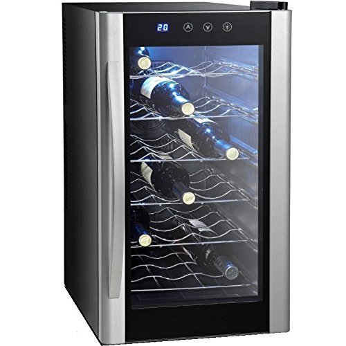 Syntrox Germany 18 Flaschen Digitaler Getrnkekhlschrank Weinkhlschrank