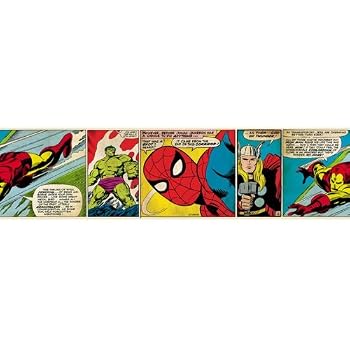 Graham Brown Rotolo Di Carta Da Parati Adesiva Per Bordure Motivo Marvel Comics