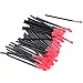 Approx. 50Pcs Disposable Eyelash Brush Mascara Wands Applicator Ball Shape