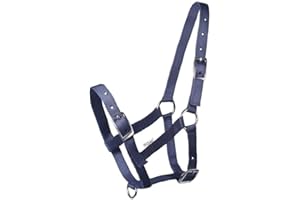 START ENJOY THE RIDE Cavezza Iniziale per Puledro, Regolabile in Tre Posizioni (foal, Blu Scuro)