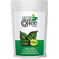 Vokin Biotech Organic Green Coffee Beans Decaffeinated & Unroasted Arabica Coffee for Weight Management (200g)