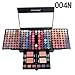 Produktbild lidschatten palette Vovotrade Miss Rose Bilden Lippe Lange Dauerhaft 180 Farbe Wasserdicht Auge Schatten einstellen Geschenk Box (180 colorsB)