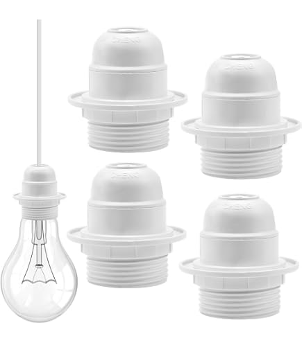 Douille Autobloquante E14 Demi-filetage – Plastique Noir – Pour Ampoules E14 – Installation Facile – Style Moderne - 7