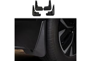 FEWSHAW Black Car Mud Flaps Mudguard Fender Accessories for KIA EV6 2022+ (Model 1(NOT FIT GT-LINE))