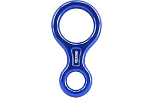 NewDoar Peak Rescue Terminal 8 Descender 35KN dispositivo de rescate para escalada y dispositivo de rapel