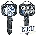 Produktbild Fanschlüssel "FC Schalke 04" (Kohle) Original Fanschlüssel FC Schalke 04