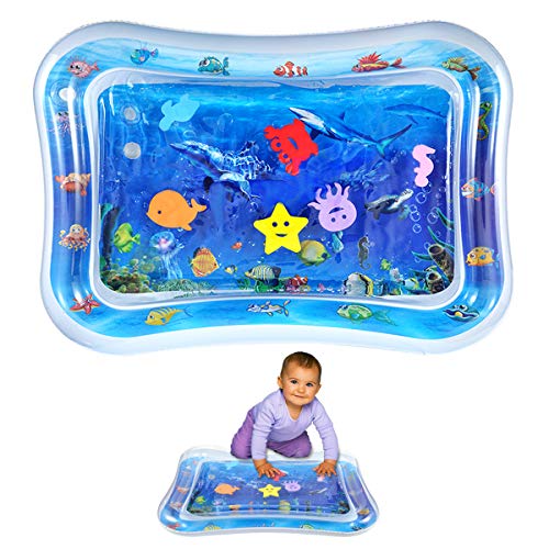 Estera de agua inflable boca abajo, Colchoneta de juego de agua para