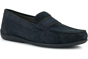Geox U Ascanio A, Moccasin Uomo