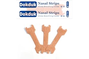 OOLIFE Cerotti Nasali x 60, Cerotti Nasali Respira Bene Antirussamento, Contro il Russareper una Migliore Respirazione, Sonno(Taglia Larga)