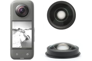 GENERIC Obiettivo di ricambio per Insta360 X3 Action Camera Lens Parte di Riparazione Accessori Fotocamera Sportiva