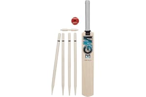 Gunn & Moore GM Young Gunn Cricket Set | Diamond | Cricket Bat, Soft Ball, Batting Gloves, Stumps & Bail and Carry Bag | Size 1, 3 or 5
