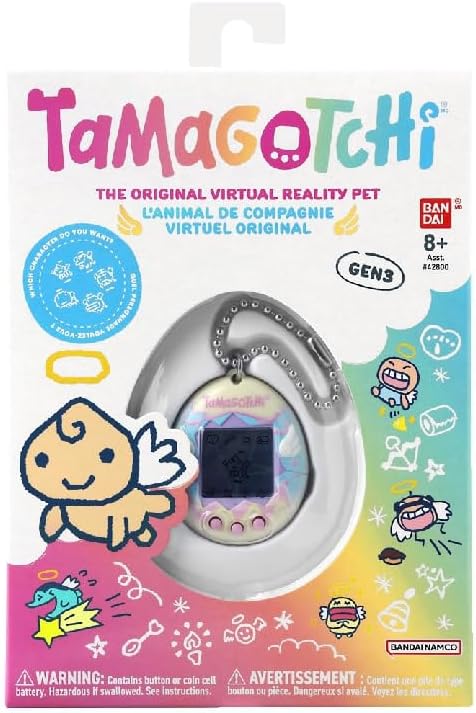 Tamagotchi Orijinal Sanal Bebek - Pink Glitter