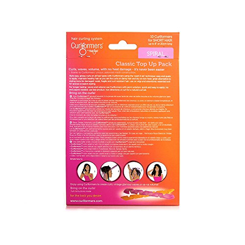 Original patentierte Curlformer – Kurz und Breit – Top-up packet DON’T FORGET YOUR HOOK! Styling Hook not included so please purchase separately. - 3