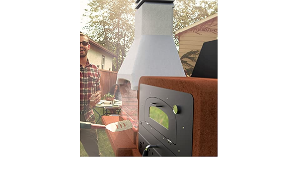 Sarom Portofino Barbecue e Forno da Esterno, Cappuccino e Grigio Cemento :  Amazon.it: Giardino e giardinaggio
