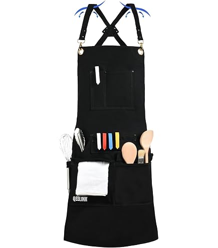 Boxer Gifts Grembiule Da Barbecue 'Love My Meat' – Tela Nera Resistente Con Stampa Divertente – Regalo Per Uomo Con Sacchetto In Tela Incluso