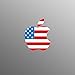 Price comparison product image Supertogether USA American Flag Decal Sticker for 13 15 17 inch Apple MacBook / Pro (pre Late 2016) / Air Laptop