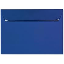 Briefumschläge Mit Fenster, 50 Stück – Selbstklebend, 12,5x17,5 Cm Für Einladungen & Karten