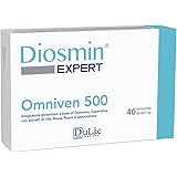 Dulàc - Diosmina Esperidina 500 mg Diosmin Expert Integratore Microcircolo - 40 Compresse Made in Italy per Micro-Circolazion