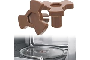 PYEUIFT 2 Pièces Micro-Ondes Plaque Tournante Coupleur Support de de Plateau d'arbre pour Micro-Ondes Plaque Tournante Rouleau Guide Support pour Accouplement Pièces de Rechange de Micro-Ondes (2