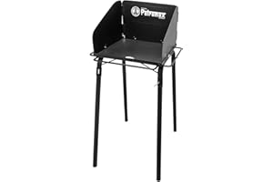 ‎PETROMAX Petromax Feuertopf Tisch FE45 – Stabiler Dutch Oven Tisch mit Windschutz. Robuste Arbeitsfläche (45x45cm) für Outdoor-Küche.