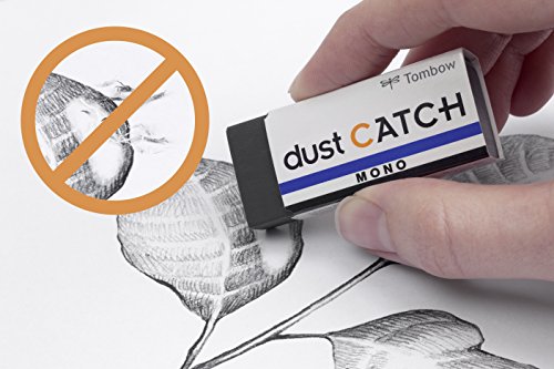 Tombow EN-DC Radierer MONO dust Catch für rückstandsloses Radieren, 19 g - 3