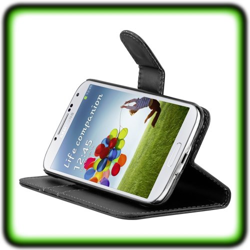 kwmobile Funda para Samsung Galaxy S4 - Carcasa de Cuero sint tico - Case con Tapa y Tarjetero en Negro reviews kwmobile Funda para Samsung Galaxy S4 - Carcasa de Cuero sint tico - Case con Tapa y Tarjetero en Negro