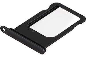 ICONIGON Ersatz für iPhone 7 Plus SIM-Kartenhalter inkl. Dichtung (Schwarz)