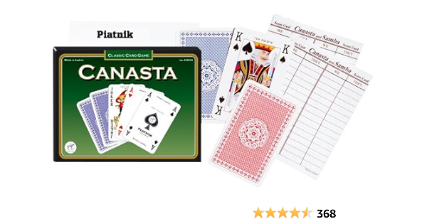Canasta Jeux De Cartes Piatnik Amazon Fr Jeux Et Jouets