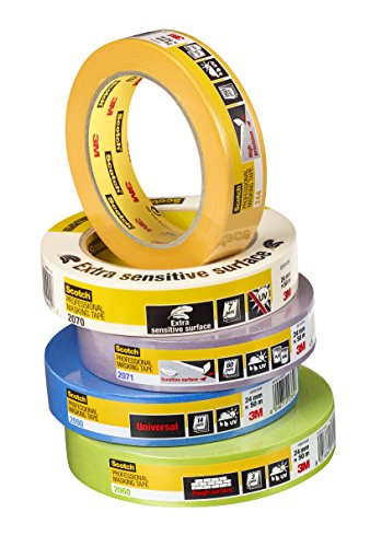 Scotch Super Malerabdeckband, 24 mm x 50 m, Profi-Plus Qualität, grün, PT206024 - 3