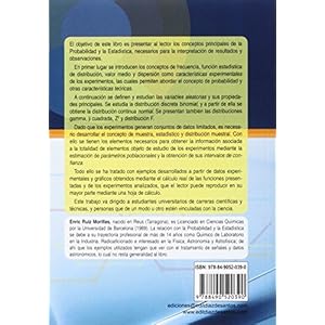 ESTADISTICA APLICADA A EXPERIMENTOS Y MEDICIONES