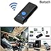 Produktbild Bluetooth Empfänger Wireless BTX6 3,5 mm AUX Audio Stereo Musiker Auto Empfänger Adapter Mikrofon S9 für iPhone, iPad, iPod, HTC Samsung Smartphone oder Bluetooth PC (Empfänger)