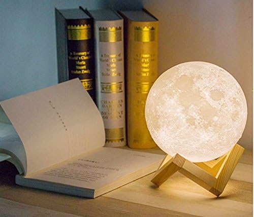 3D Print Moon Moon Lights Lamp Led Lamp Simple Bedroom Bedside Nightlight Custom Birthday Gift Custom PictureCustom Pictures 24Cm