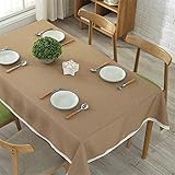 ✔ Ob es sich um einen quadratischen Tisch oder einen runden Tisch, eine Familie oder eine Party handelt, das Speichern ist einfach. Der natürliche Stil macht Ihren Tisch attraktiver und Sie werden beim Abendessen glücklich sein. Darüber hinaus kann es auch als Picknicktuch, dekoratives Tuch, fotografischer Hintergrund und staubdichtes Tuch verwendet werden. Leicht zu reinigen Für beste Ergebnisse verwenden Sie eine warme, feuchte Seife und ein feuchtes Tuch Wischen