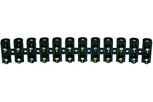 Voltman VOM511062 Barrette de connexion 25 mm Noir