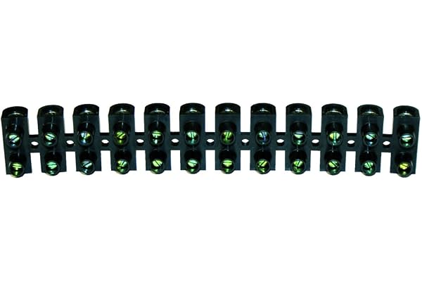 Voltman VOM511062 Barrette de connexion 25 mm Noir