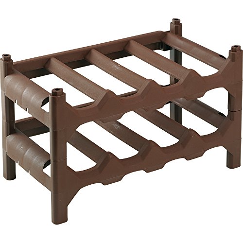 12 Stück Weinregal Flaschenregal Bierflaschenregal Stapelbar Erweiterbar 4 Flaschen