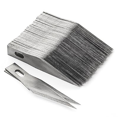 washati 25 Lames de rechange scalpel - de Washati - pour les poignées de scalpel et le couteau de précision