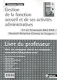 Image de Gestion de la fonction accueil et de ses activités administratives - 1re/Tle Bac Pro ARCU