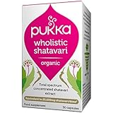 Pukka Herbs - Organic Wholistic Shatavari - Pack of 30 Capsules