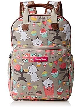 SwankySwans Damen Biba Dog Cupcake Essex Rucksack